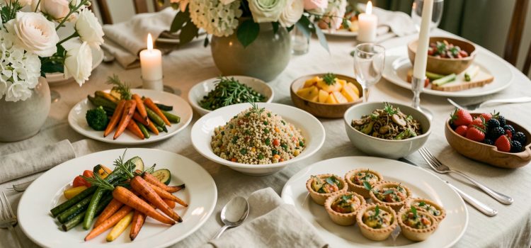 Menu mariage allergies végétarien : composer un repas élégant pour tous